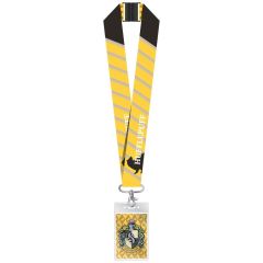 Harry Potter Deluxe Lanyard with Card Holder Hufflepuff