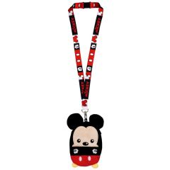 Disney Deluxe Lanyard with Card Holder Mickey Mouse