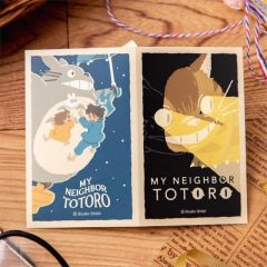 My Neighbor Totoro Sticker Catbus & Flying Totoro Retro
