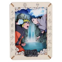 Naruto Model Kit Wooden Theatre The Final Valley (Medium) 14 cm