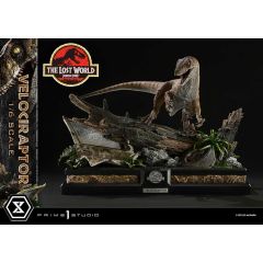 Jurassic Park II Legacy Museum Collection Statue 1/6 Velociraptor Bonus Version 41 cm