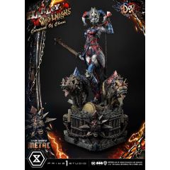Dark Nights: Metal Museum Masterline Series Statue 1/3 Harley Quinn Who Laughs Concept Design by Caelos D`anda Deluxe Version 78 cm