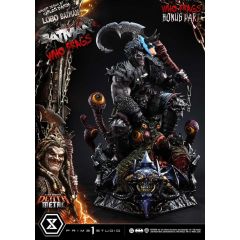 Dark Nights: Death Metal Museum Masterline Statue 1/3 Lobo Batman: Batman Who Frags Deluxe Bonus Version 81 cm