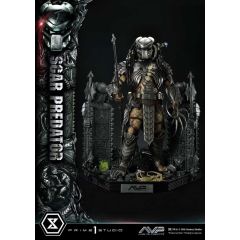 The Alien vs. Predator Museum Masterline Series Statue 1/3 Scar Predator 93 cm