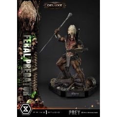 Prey (Movie) Museum Masterline Series Statue 1/3 Feral Predator Deluxe Bonus Version 89 cm