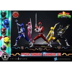 Mighty Morphin Power Rangers Premium Masterline Set of 5 Statues 1/4 Deluxe Version 62 cm