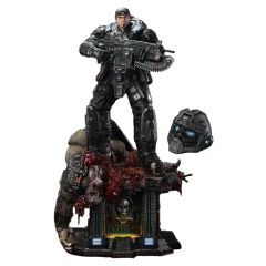Gears of War: Reloaded Real Elite Masterline Series Statue 1/3 Marcus Fenix Ultimate Bonus Version 97 cm