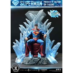 DC Comics Throne Legacy Collection Statue Statue 1/4 Superman Fortress of Solitude on Throne (Design by Gabriele Dell'Otto) Ultimate Version 52 cm