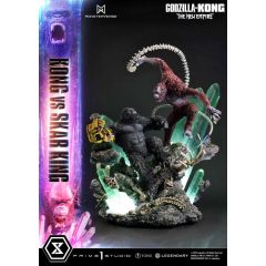 Godzilla x Kong: The New Empire Ultimate Diorama Masterline Series Statue Kong vs Skar King 104 cm