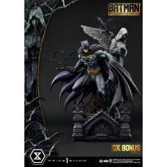 Batman Ultimate Premium Masterline Series Statue 1/4 Batman Rebirth Edition Black Deluxe Bonus Version 71 cm