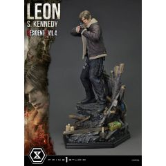 Resident Evil 4 Ultimate Premium Masterline Series Statue 1/4 Leon S. Kennedy Bonus Ver. 64 cm