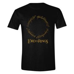Lord of the Rings T-Shirt Logo Inscription Size XL