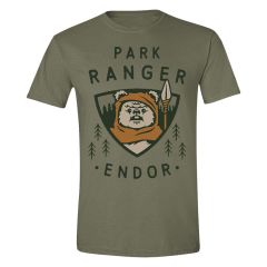 Star Wars T-Shirt Park Ranger Ewok Size XL