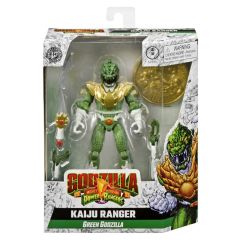 Mighty Morphin Power Rangers x Godzilla Action Figure Green Godzilla
