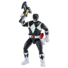 Mighty Morphin Power Rangers Season 2 Auto-Morphin Action Figure Black Ranger
