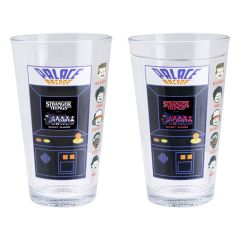 Stranger Things Drinking glass with thermo effect Arcade 400 ml