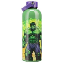 Marvel Universe Metal Water Bottle Hulk with Carry Loop