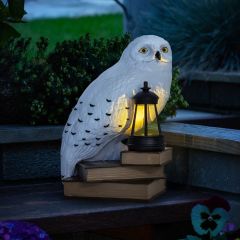 Harry Potter LunaGlo Light Hedwig Gnome
