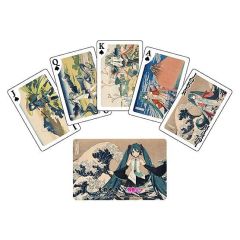 Katsushika Hokusai x Hatsune Miku Playing Cards