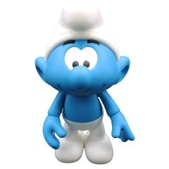 The Smurfs Vinyl Figure Smurf White and Blue - Flocked 19 cm