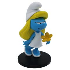 The Smurfs Statue Smurfette with Flower 12 cm