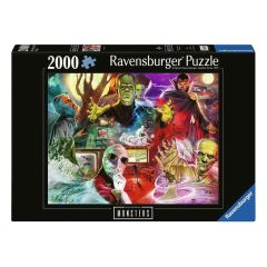 Universal Monsters Jigsaw Puzzle (2000 pieces)