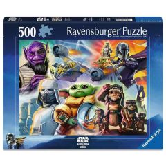 The Mandalorian and Grogu Jigsaw Puzzle (500 Pieces)