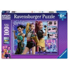 KPop Demon Hunters Children's Jigsaw Puzzle Happy fans, happy Honmoon! (100 Pieces XXL)
