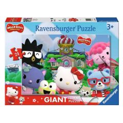 Hello Kitty Giant Floor Jigsaw Puzzle Fun in Cherry Town (24 Pieces)