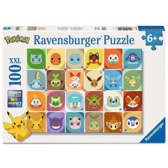 Pokémon Children's Jigsaw Puzzle Pokémon Faces (100 Pieces XXL)