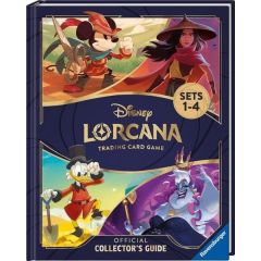 Disney Lorcana TCG Book The Official Collector's Guide: Sets 1-4 *English Version*