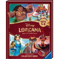Disney Lorcana TCG Book The Official Collector's Guide: Sets 5-8 *English Version*