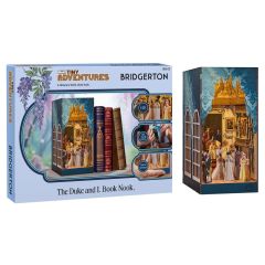Bridgerton Tiny Adventures Book Nook Mini Diorama The Duke and I 18 cm
