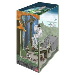 Star Wars Tiny Adventures Book Nook Mini Diorama Battle of Endor 23 cm