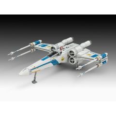 Star Wars The Mandalorian and Grogu Revell Model Set Model Kit 1/57 New Republic X-Wing Fighter 22 cm