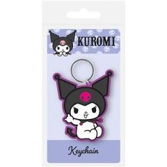 Sanrio PVC Keychain Kuromi Rocking