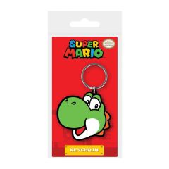 Super Mario Rubber Keychain Yoshi 6 cm