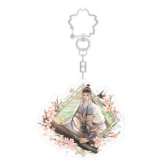 Grandmaster of Demonic Cultivation Spring Season Series Acrylic Keychain Lan Wangji 7 cm