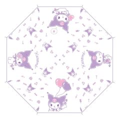 Sanrio Cane Umbrella Kuromi Kawaii Transparent