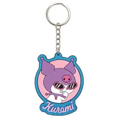 Sanrio Rubber Keychain Kuromi 7 cm