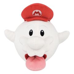 Super Mario Plush Figure Boo Mario 21 cm