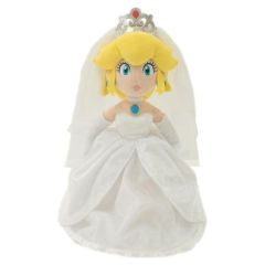 Super Mario Plush Figure Princess Peach Wedding 40 cm