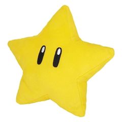 Super Mario Plush Figure Super Star 18 cm