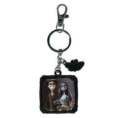 Corpse Bride Metal Keychain Wedding 7 cm