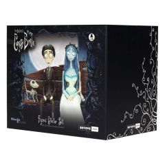 Corpse Bride Gift Set figure & Keyring Victor & Emily