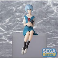 Rebuild of Evangelion PM Perching PVC Statue Rei Ayanami Evangelion New Theatrical Edition 14 cm