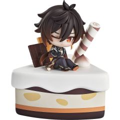 Genshin Impact Wondrous Travels Series Figure Zhongli Chibi 12 cm