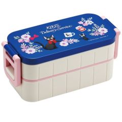 Kiki's Delivery Service Two Layer Lunch Box Jiji Flower garland