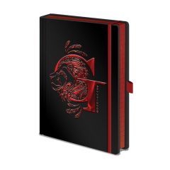 Harry Potter Premium Notebook A5 Gryffindor Foil