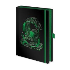 Harry Potter Premium Notebook A5 Slytherin Foil